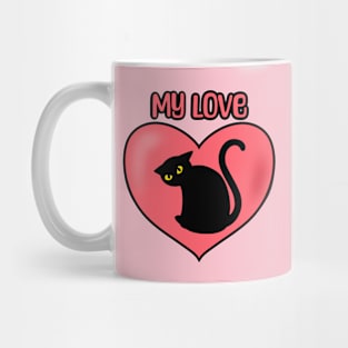 I Love My Cat Mug